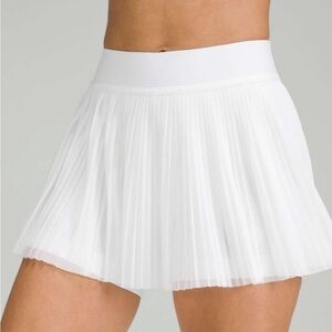 Lululemon Mesh Pleats Mid-Rise Mini Tennis Skirt